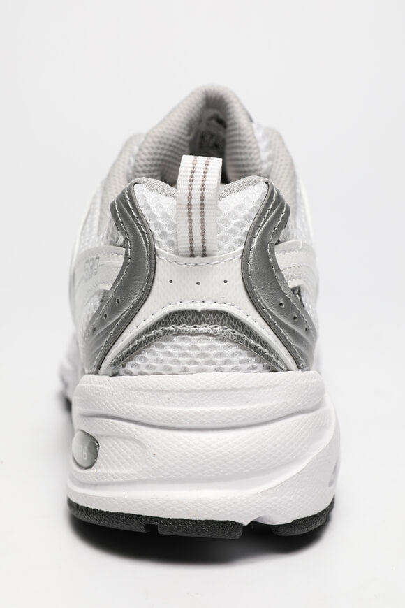 MR530 Sneaker - White + Silver