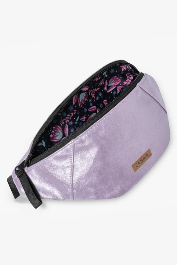 Capri Wendbare Bauch / Umhängetasche - Lilac Iridescent