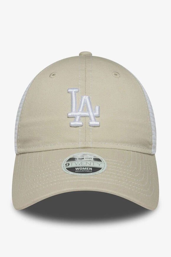 9Twenty Trucker Cap / Strapback - Beige + White