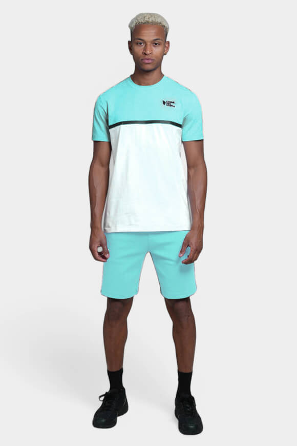 Everest T-Shirt - Blue Ocean + White