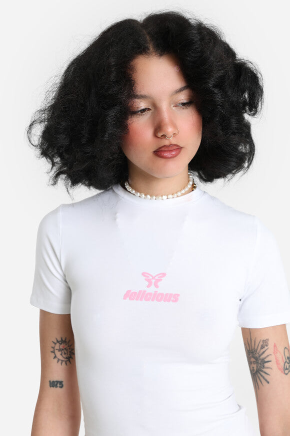 Crop T-Shirt - Bright White