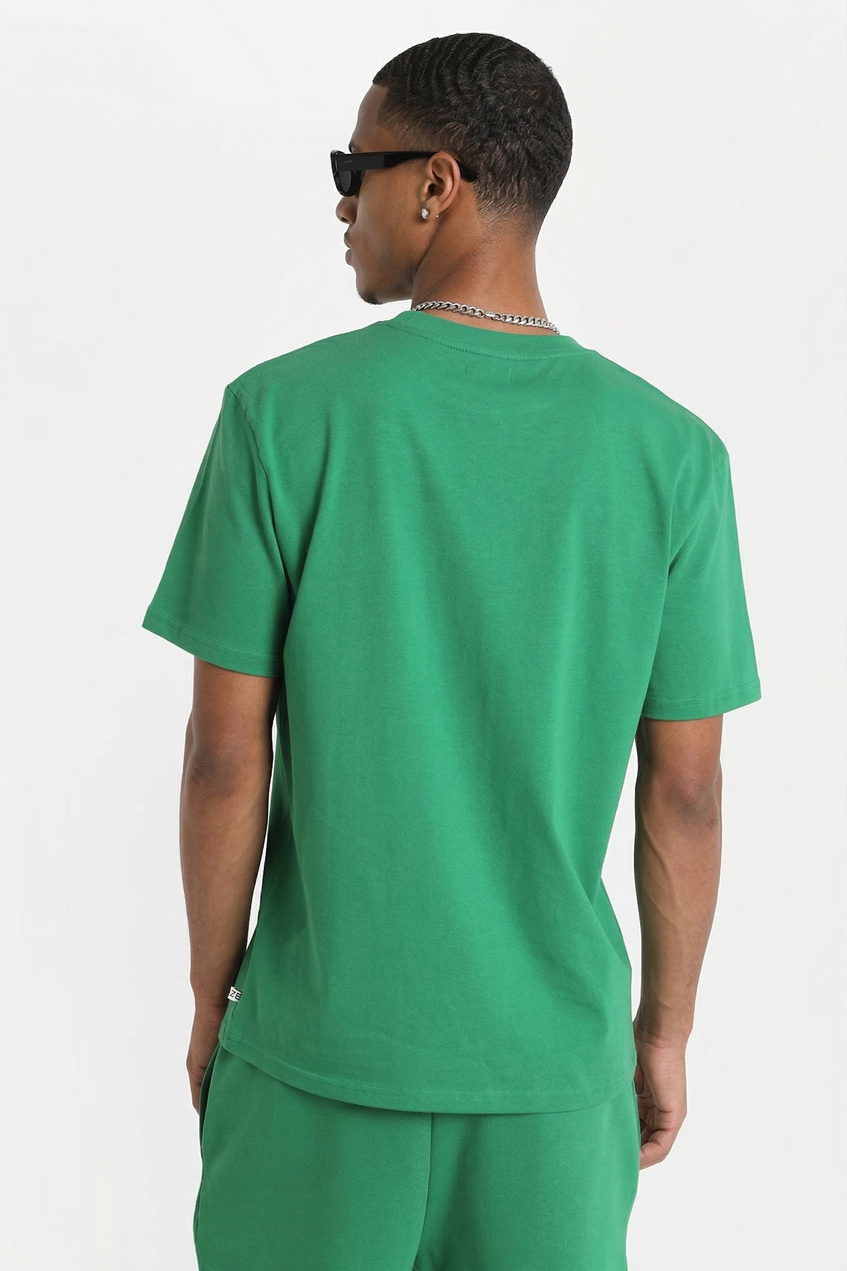 T-Shirt ample - Vert