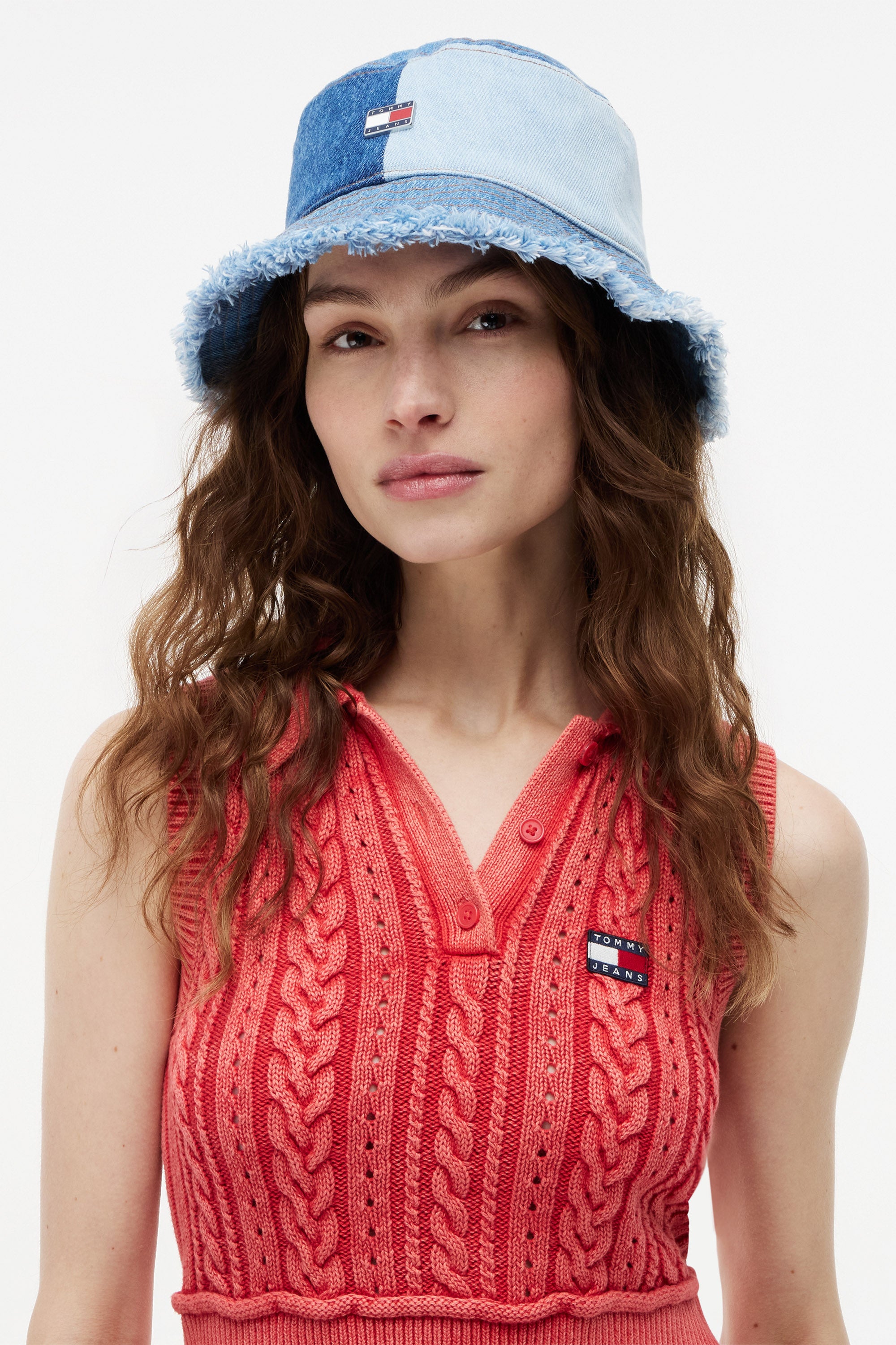 Jeans Fischerhut / Bucket Hat - Denim Blue