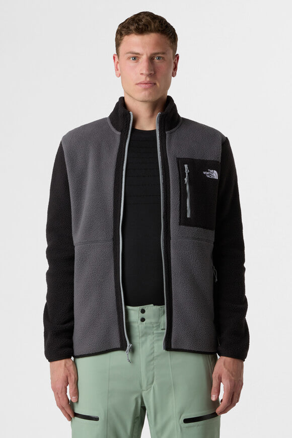 Yumiori Fleecejacke - Anthracite Grey + Black + Monument Grey