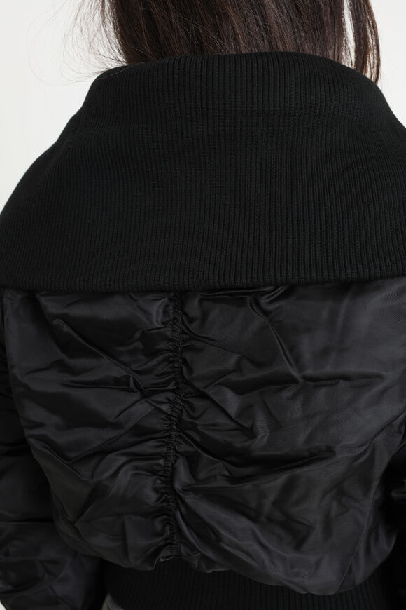 Veste bomber courte - Black