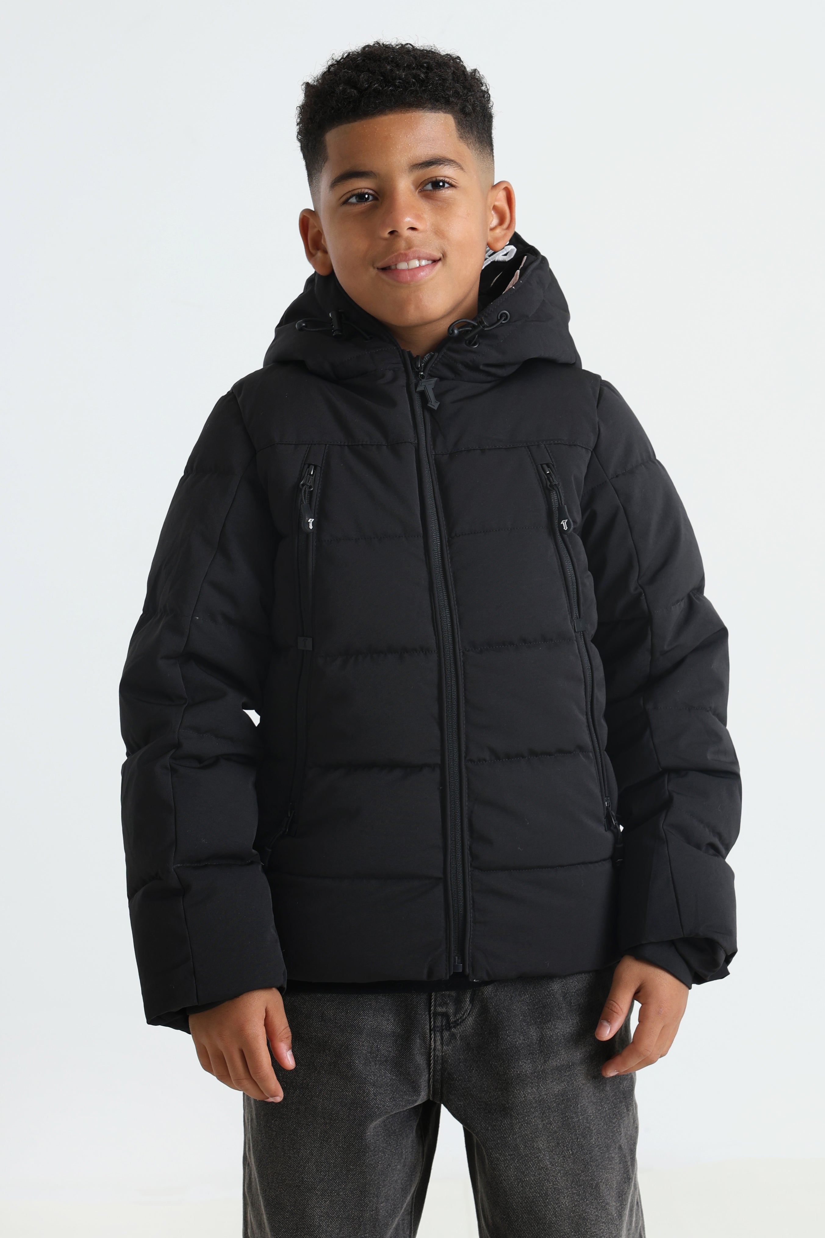 Pufferjacke - Schwarz