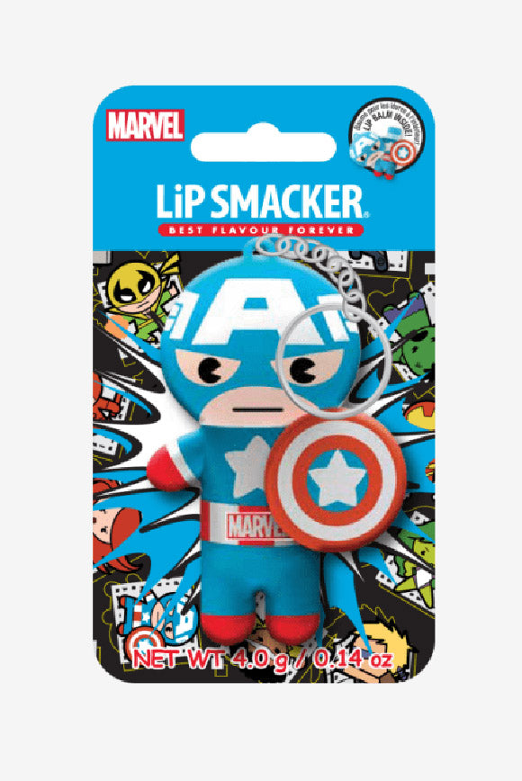 Marvel Captain America Lippenbalsam - Blue + Red