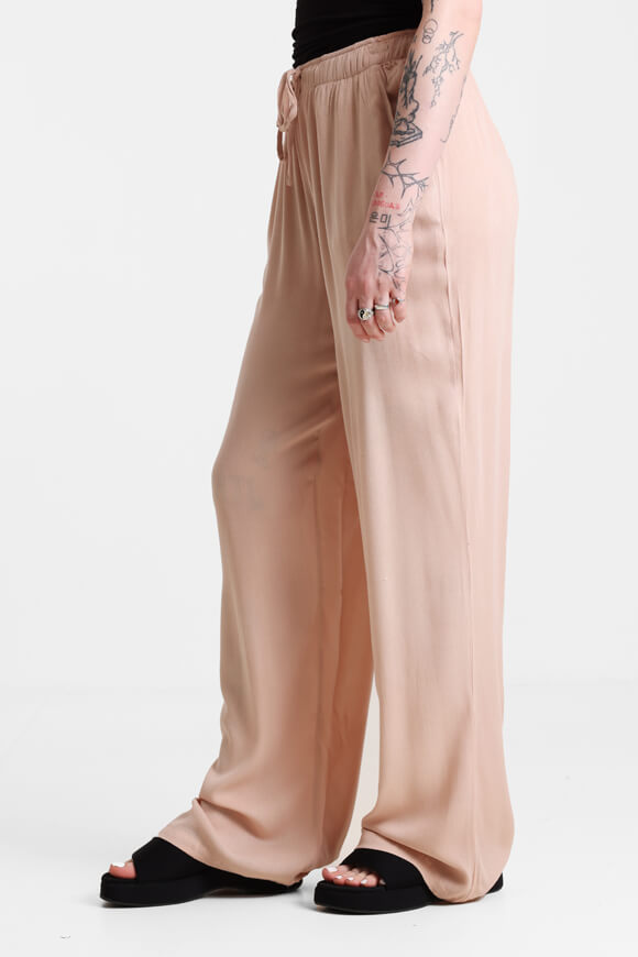 Wide Leg Hose - Beige