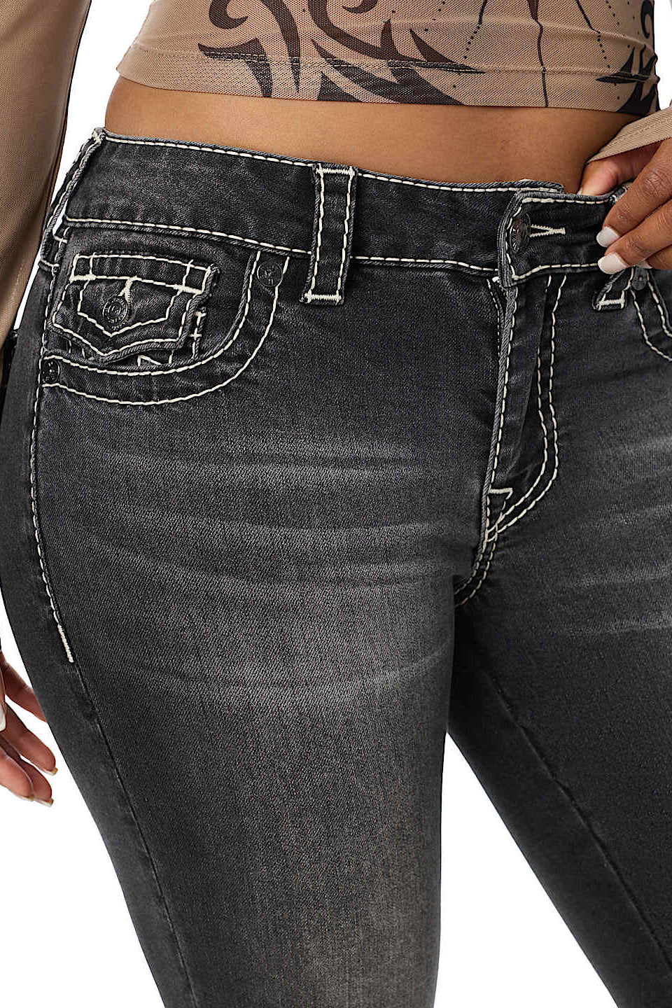 Snake Charlie flare jeans - Night Signal