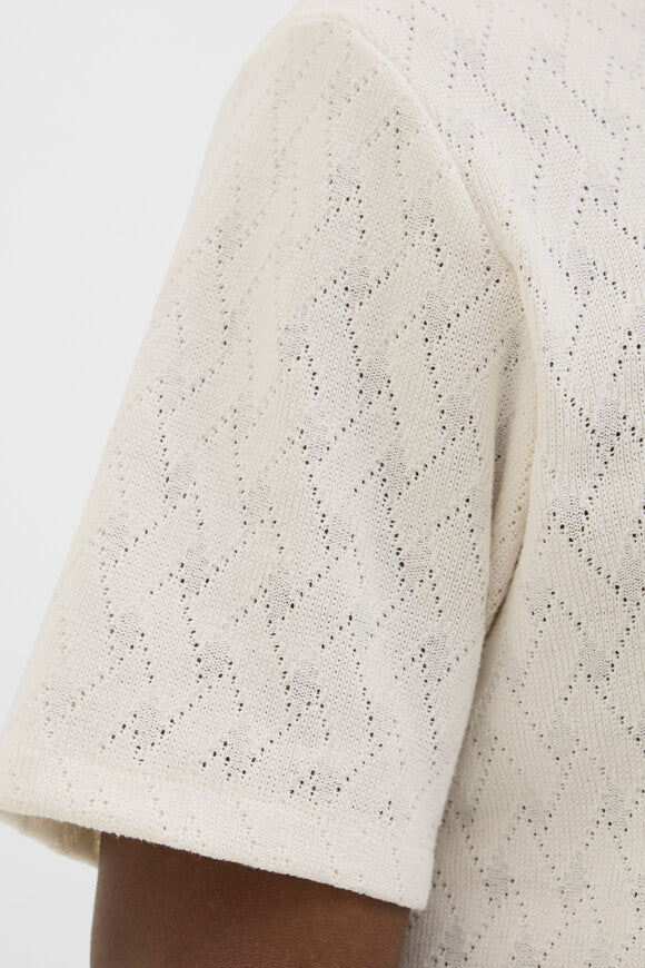 JPRBLATRENT Strick Poloshirt - Cloud Dancer