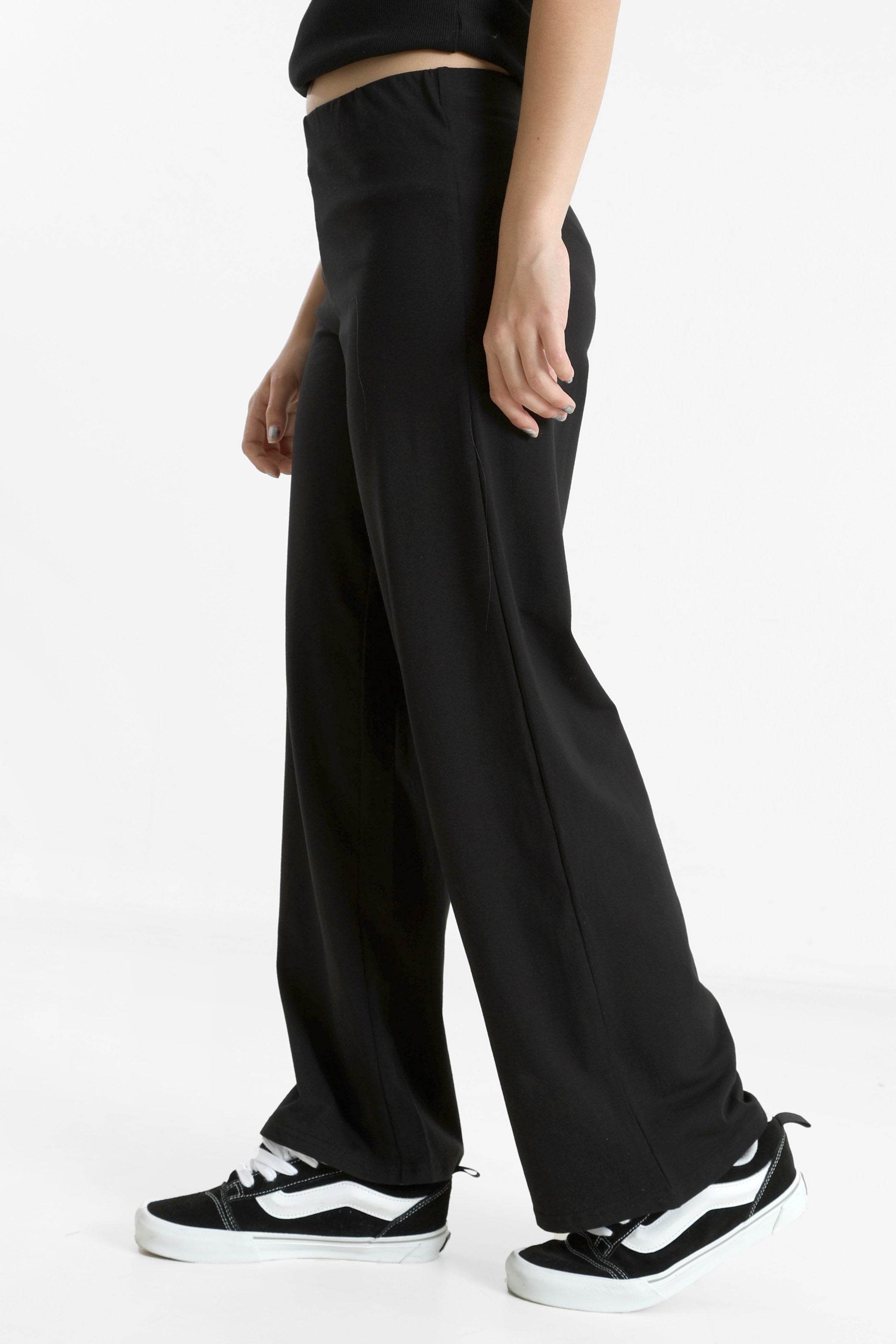 Pantalon wide leg - Noir