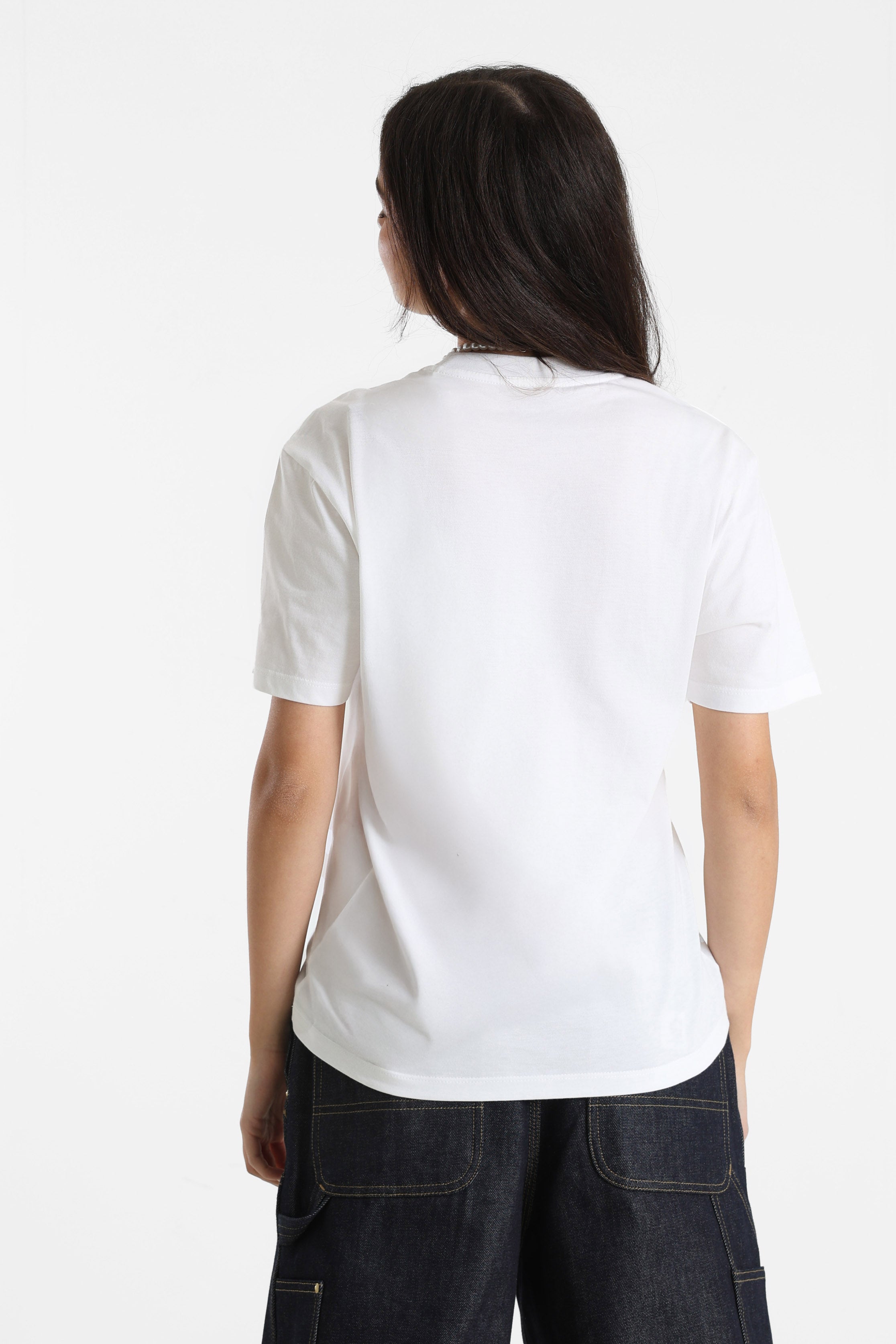 Embroidery T-Shirt - White