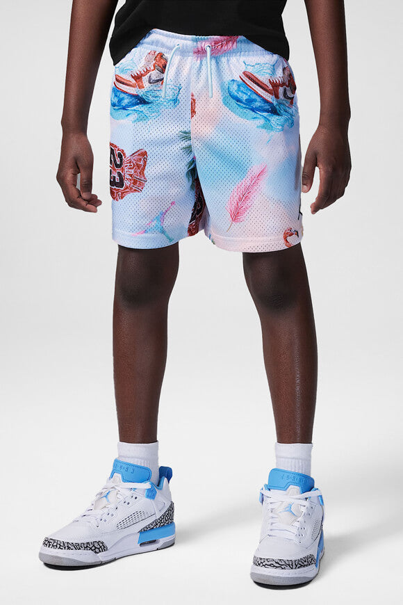 Short en mesh - Sail + Glacier Blue