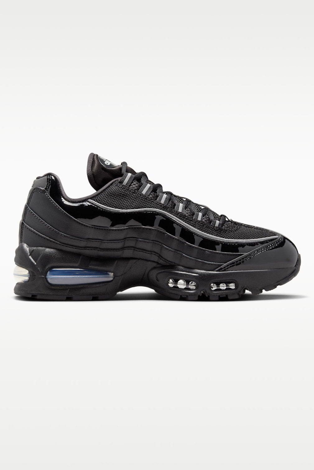 Air Max 95 Big Bubble Sneaker - Black + Metallic Silver