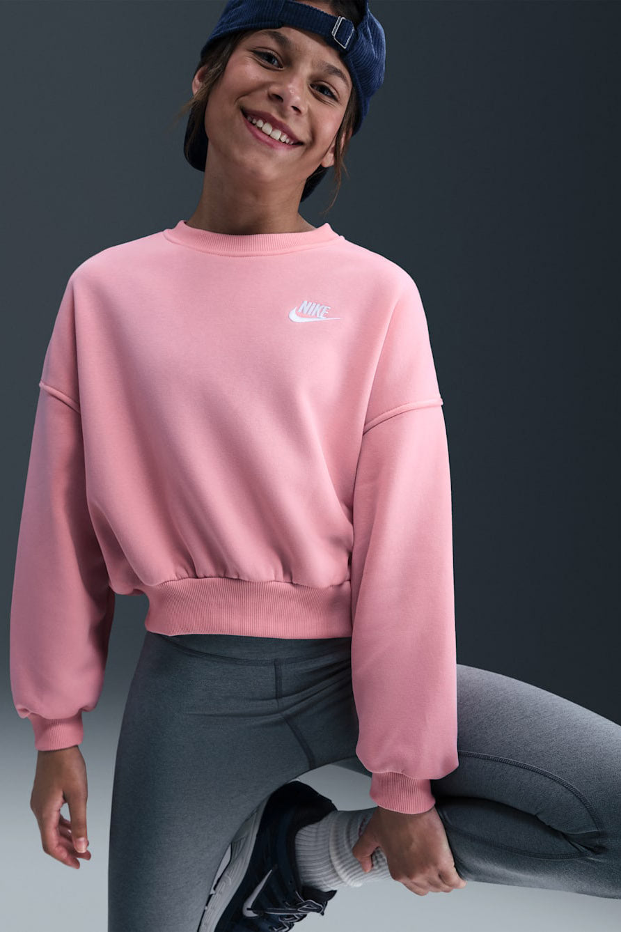 Sportswear Club Fleece Oversize Sweatshirt - Medium Soft Pink