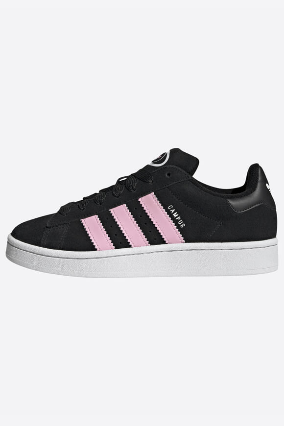Campus 00S Sneaker - Core Black + Cloud White + True Pink