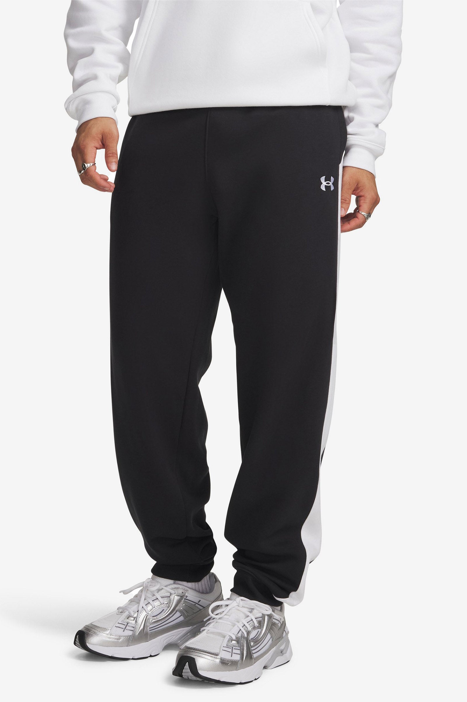 Pantalon en sweat - Black + White