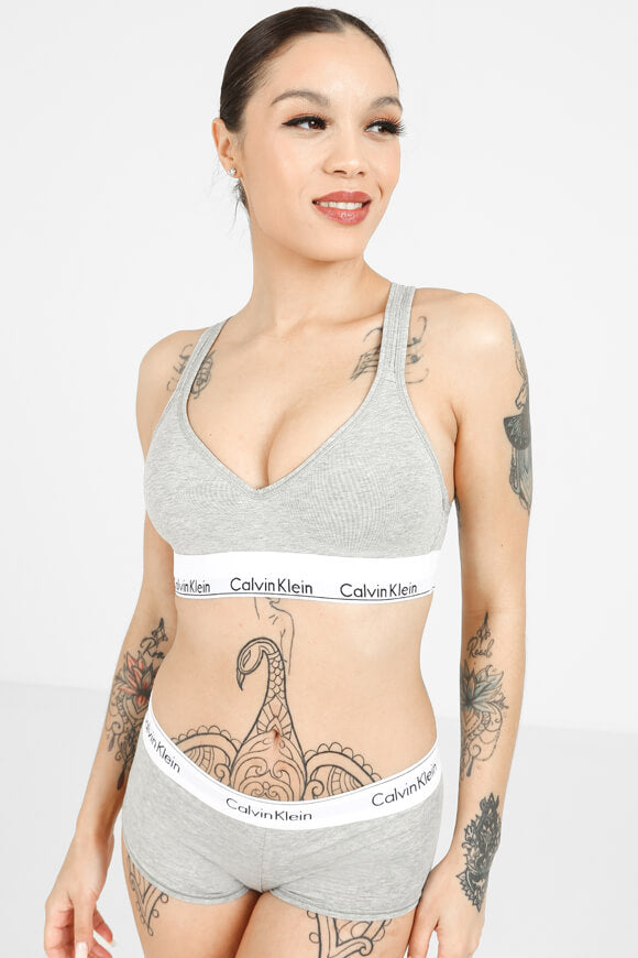 Bralette - Grau meliert