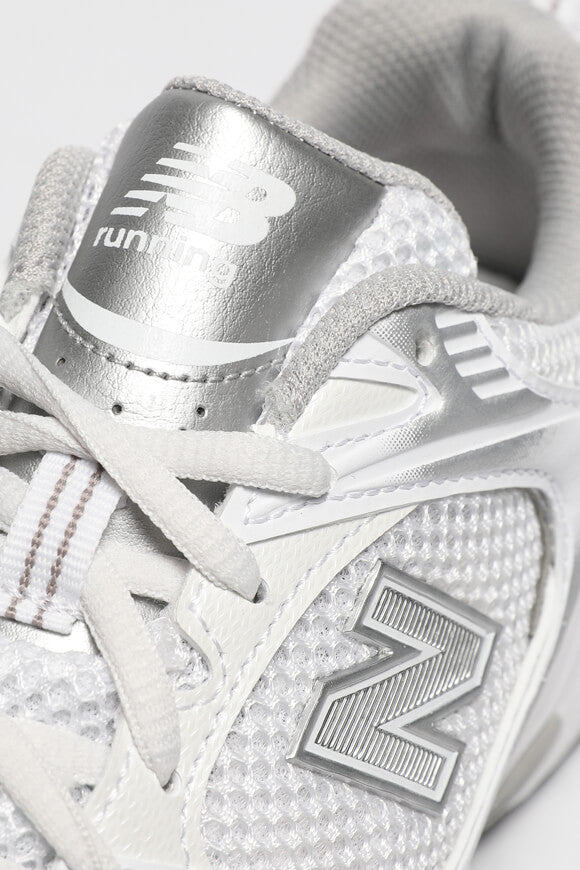 MR530 Sneaker - White + Silver