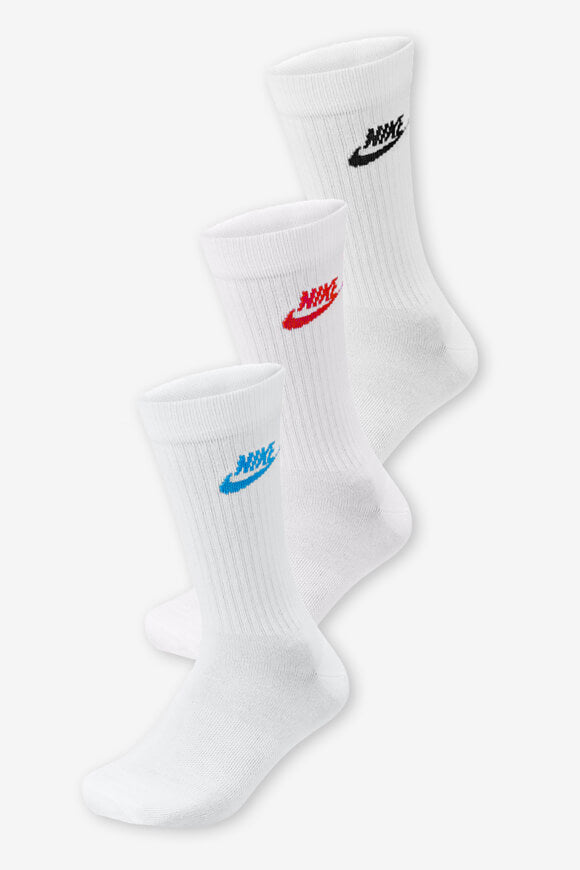Lot de trois chaussettes - Blanc