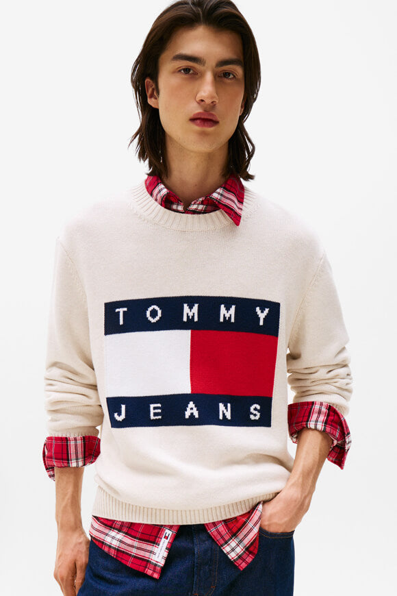 Fine knit sweater - Ancient White Heather