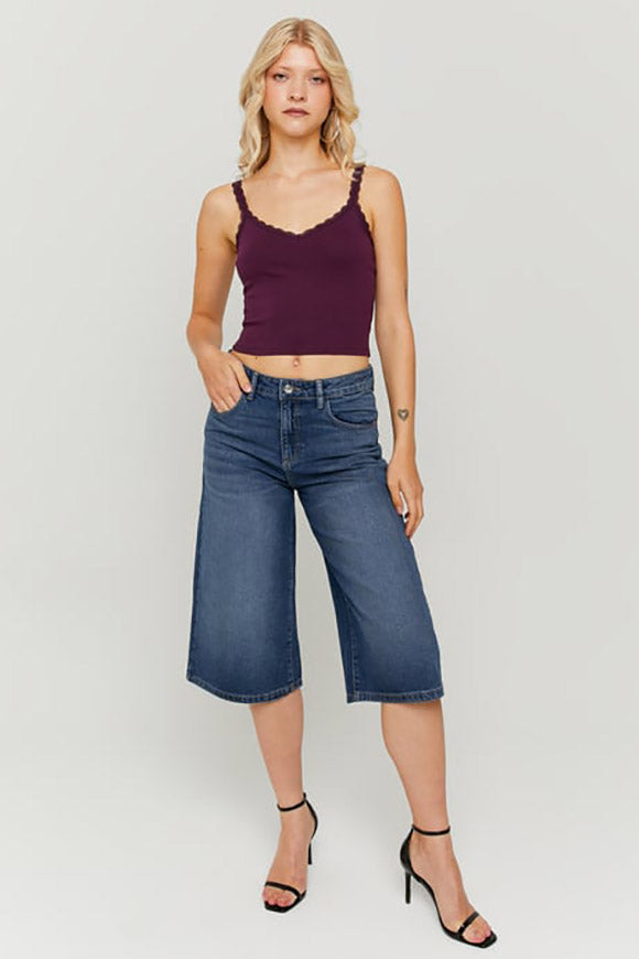 Jeans Bermudashorts - Medium Blue Denim