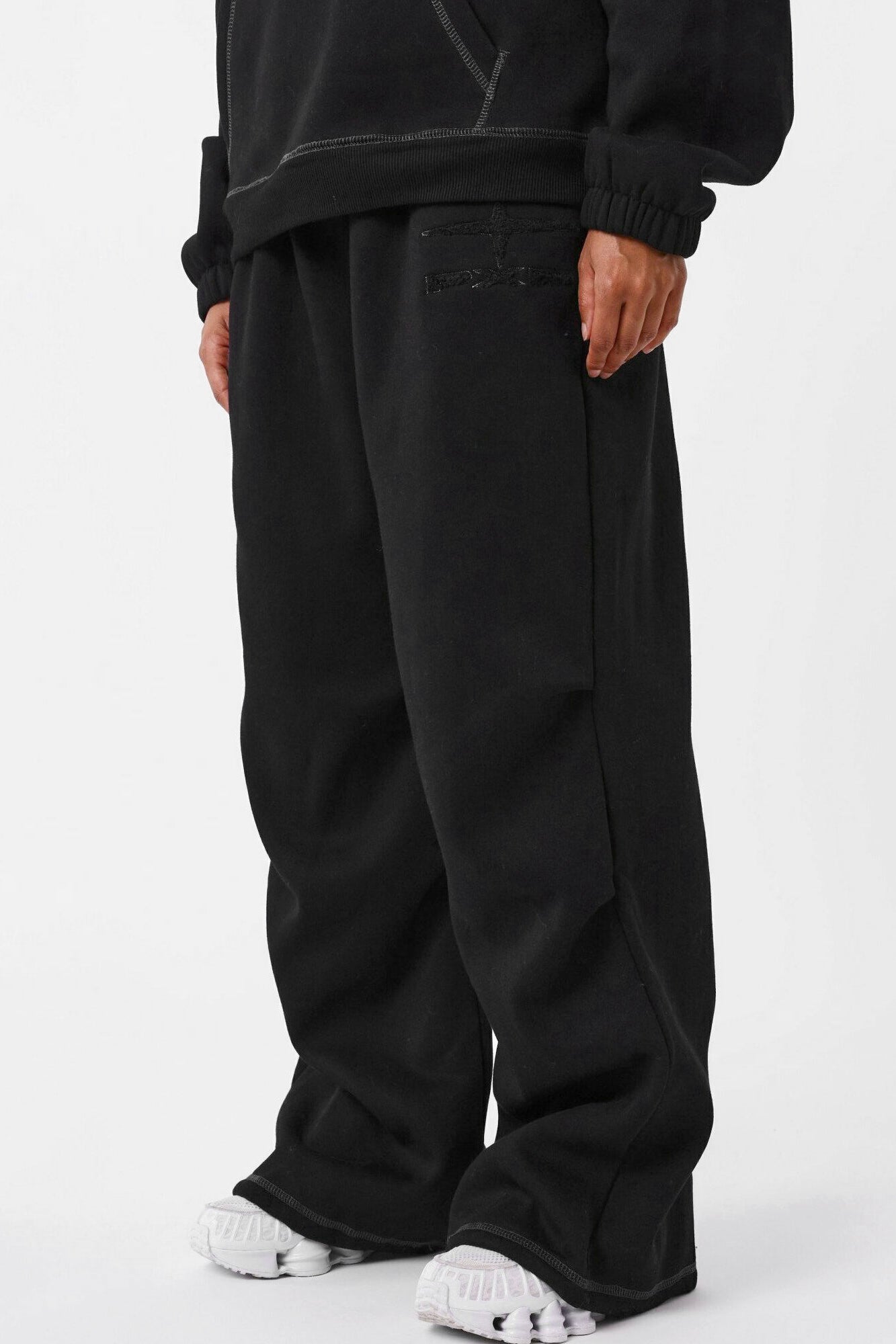 Pantalone in felpa - Black