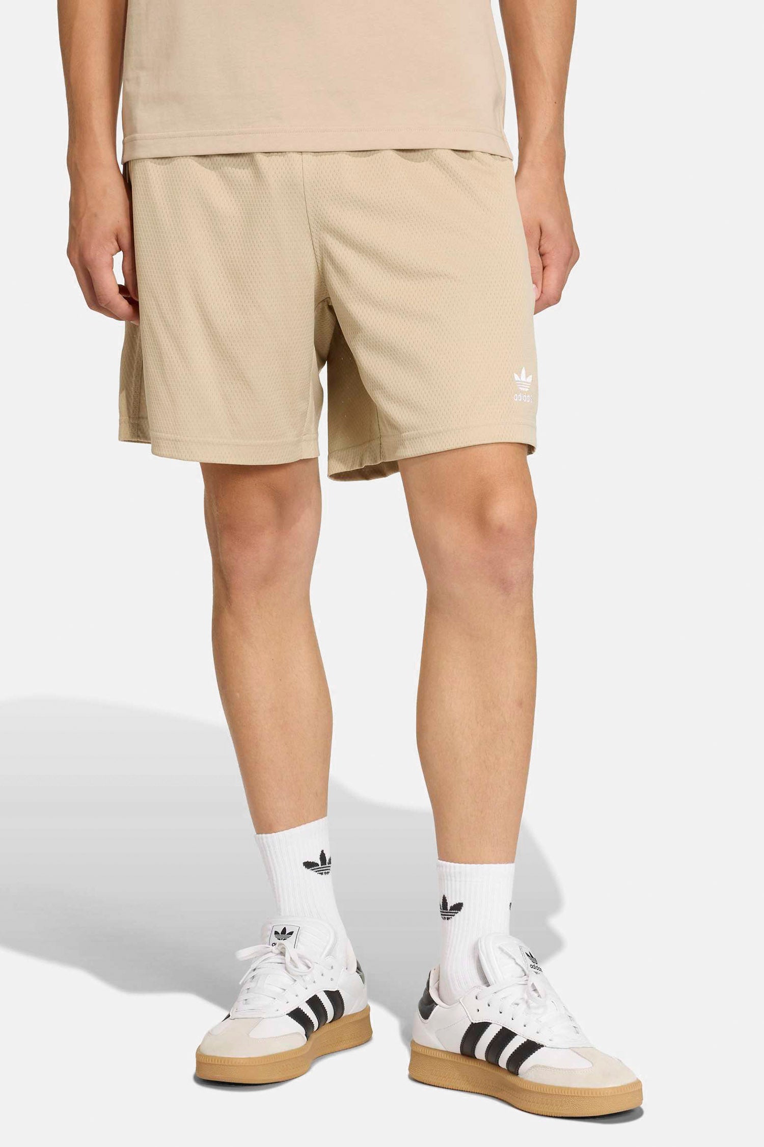 Mesh Shorts - Stone Khaki