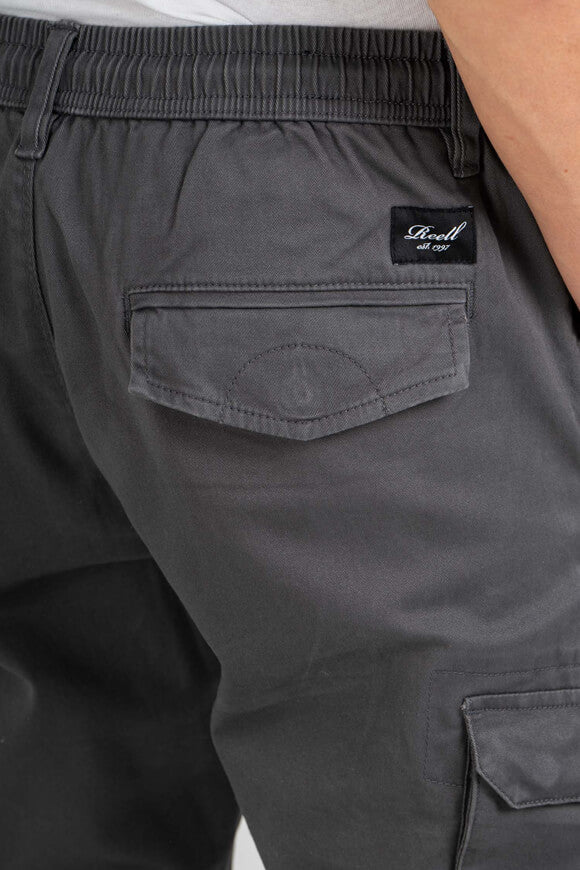 Reflex Rib Cargo Jogger Pant - Grigio Vulcano