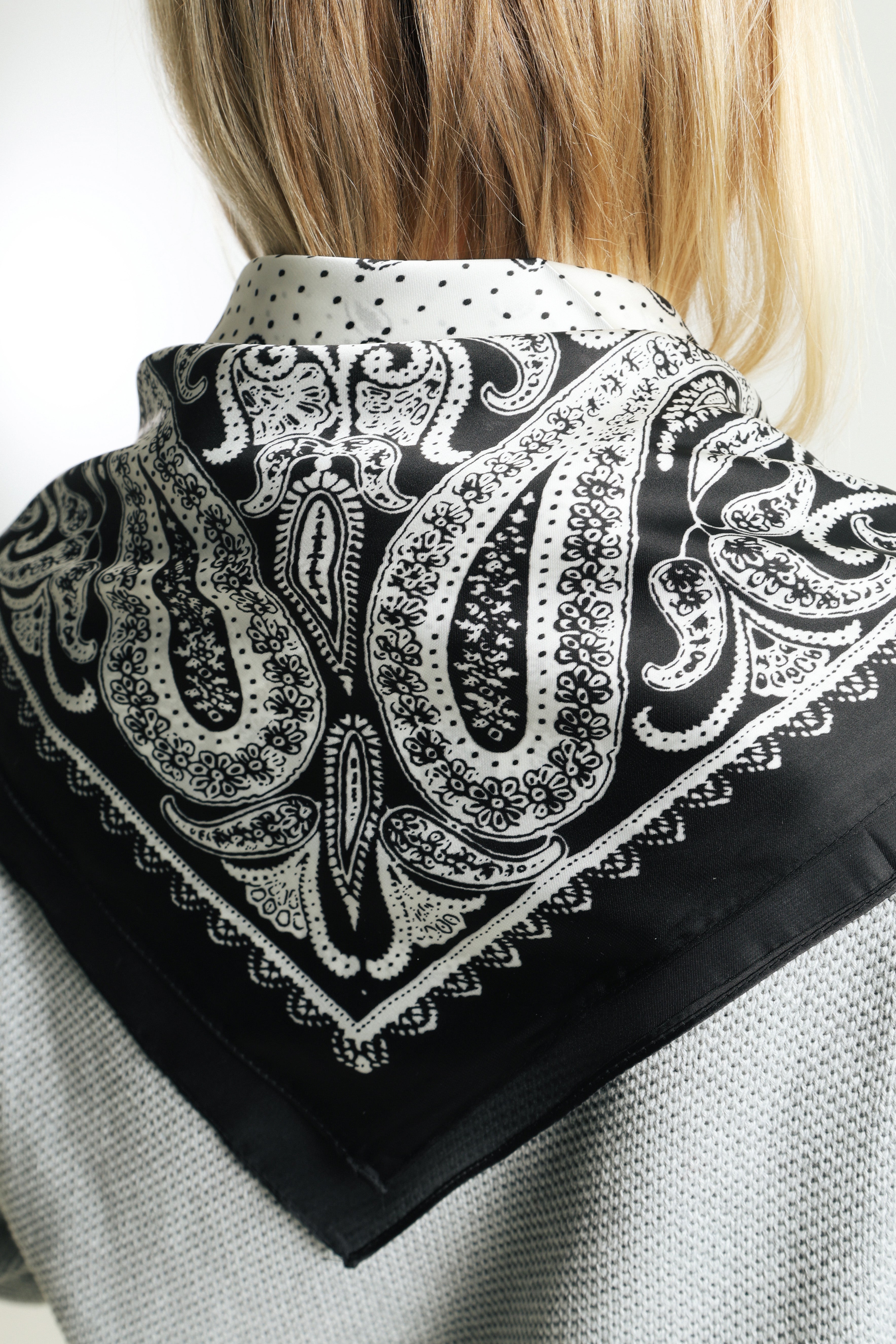 Foulard / écharpe - Black + White