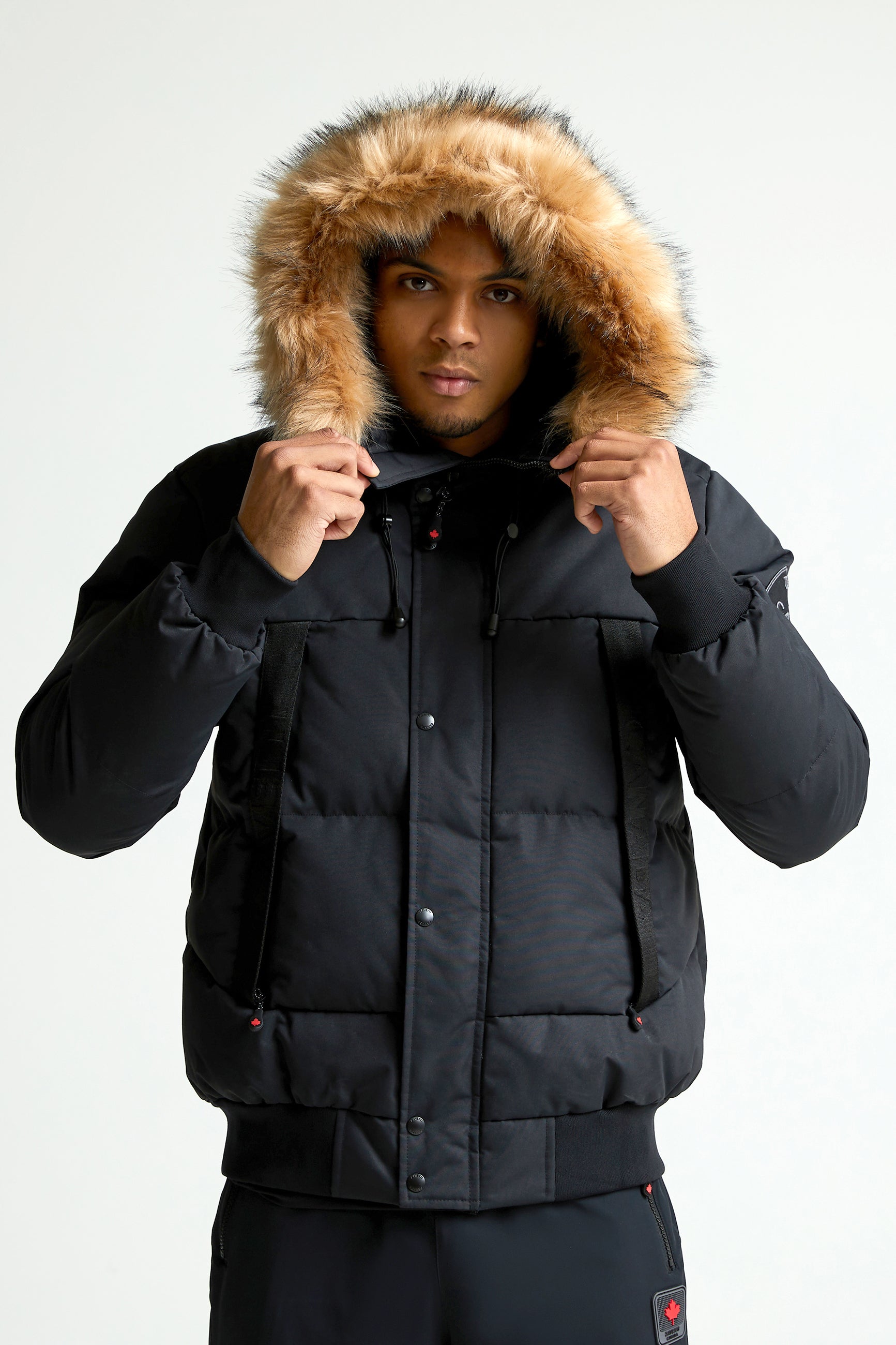 Aylmer veste bomber matelassée - Jet Black