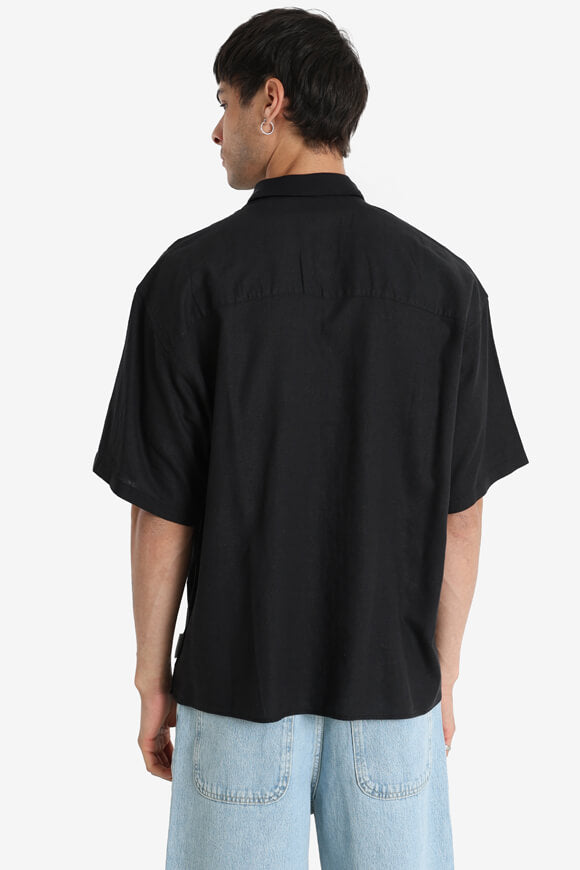 JORPAROS chemise ample en lin - Black