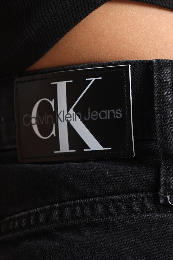 Mom Fit Jeansshorts - Denim Black