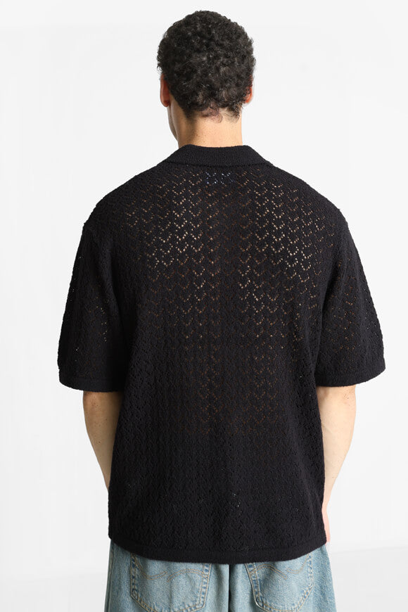 JORHYDRA polo en tricot - Black
