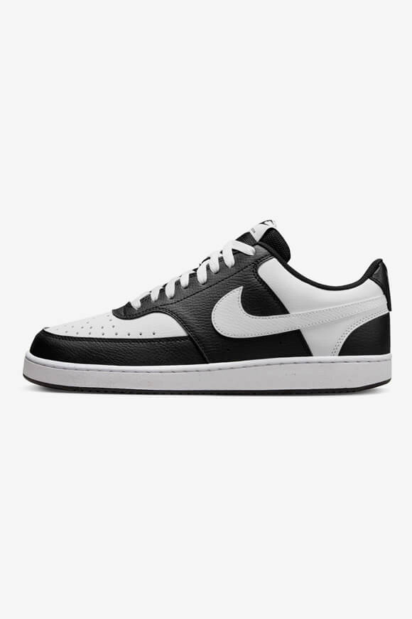 Court Vision Sneaker - Black + White