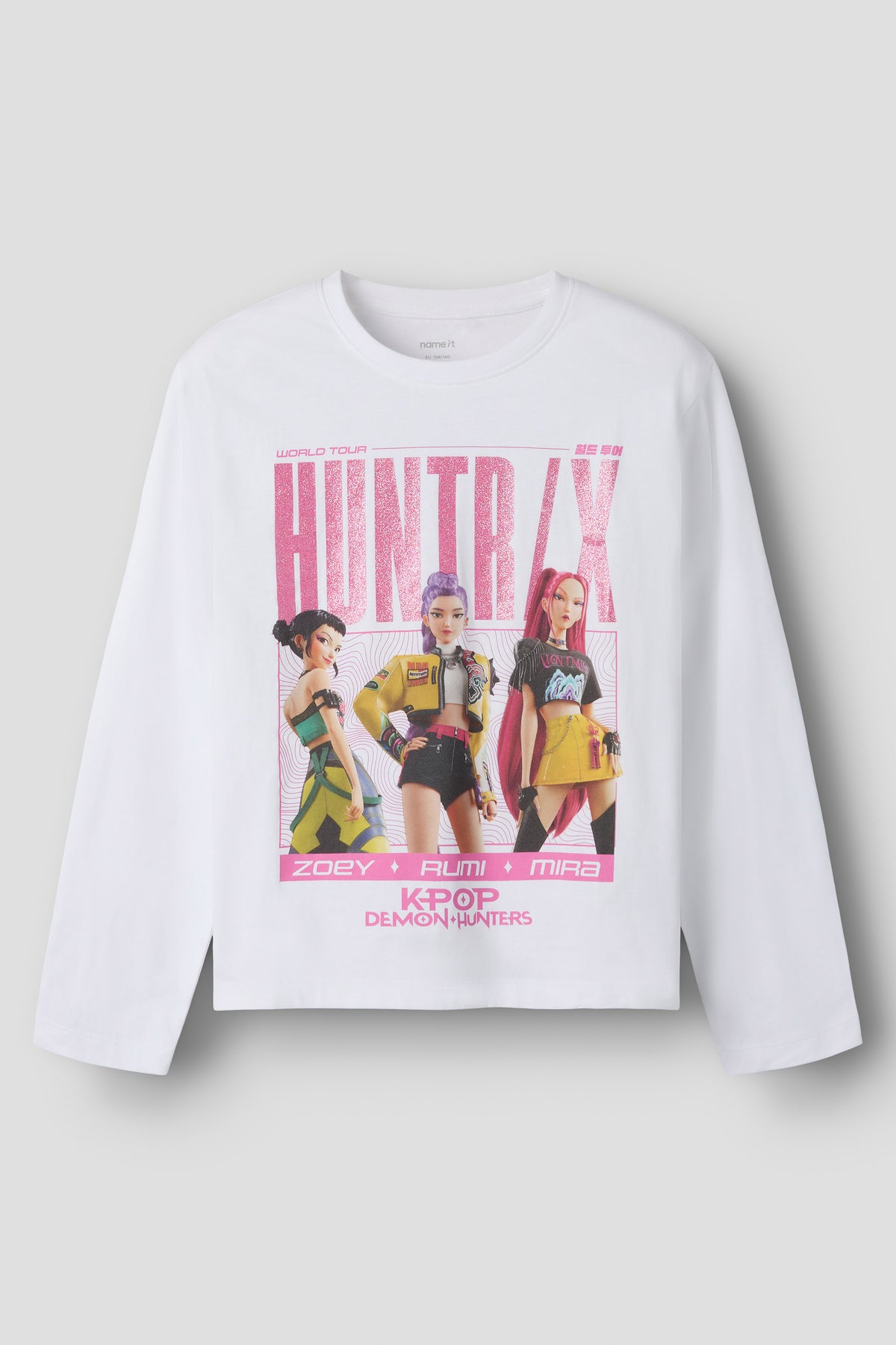 NKFARIS long-sleeve shirt - Bright White