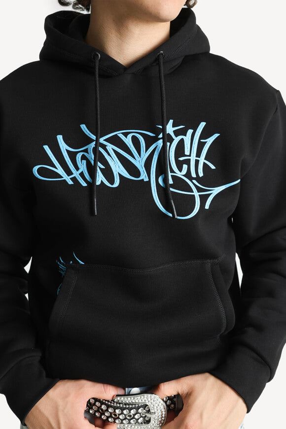 Oversize Kapuzensweatshirt - Black