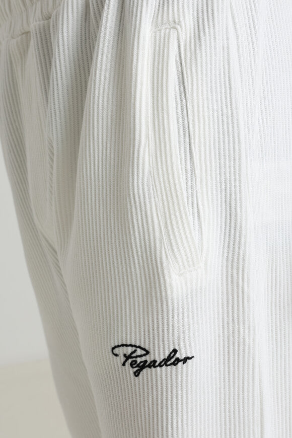 Structured fabric trousers - Washed Warm White