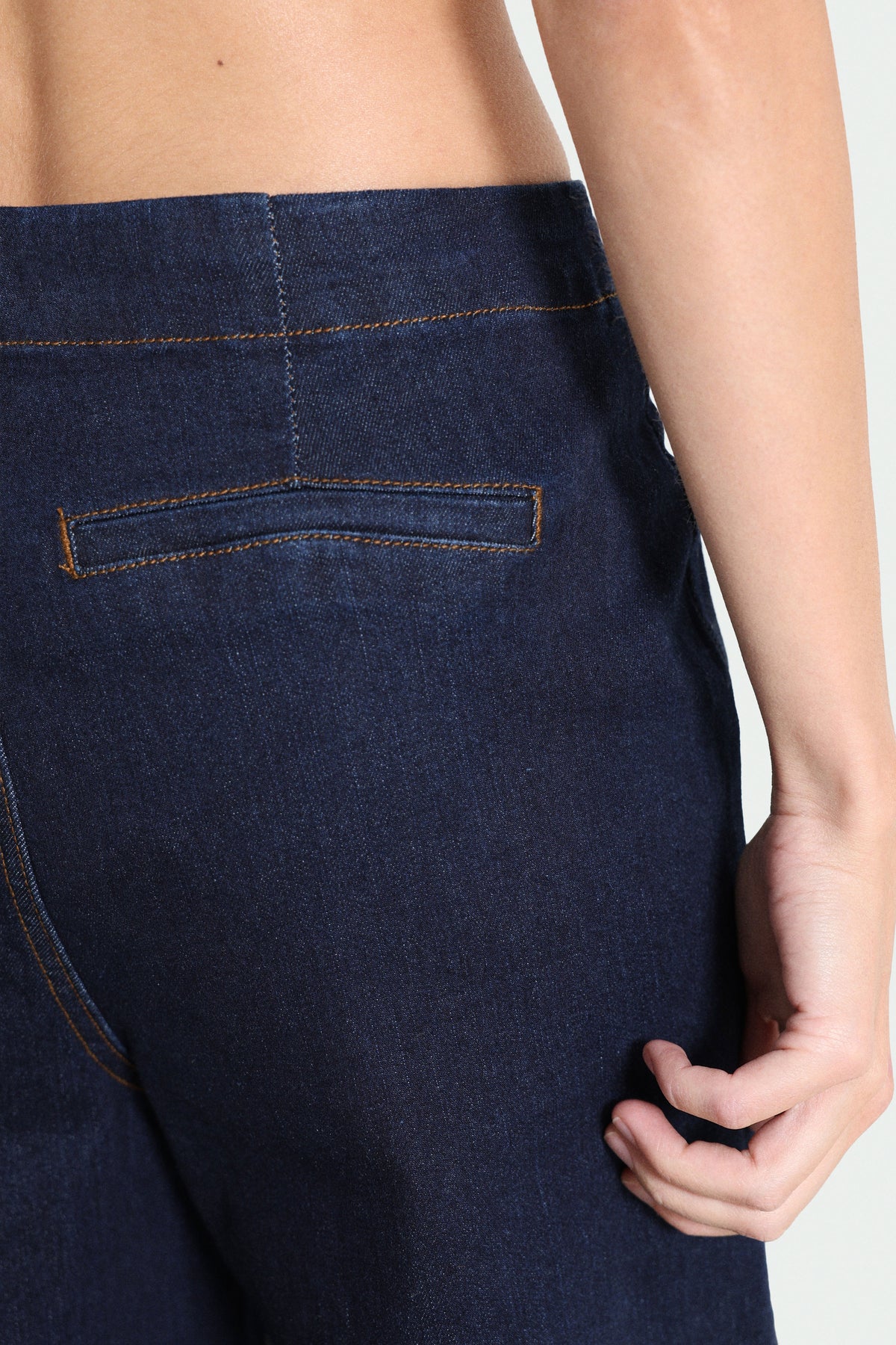 Palazzo fit jeans - Bleu foncé