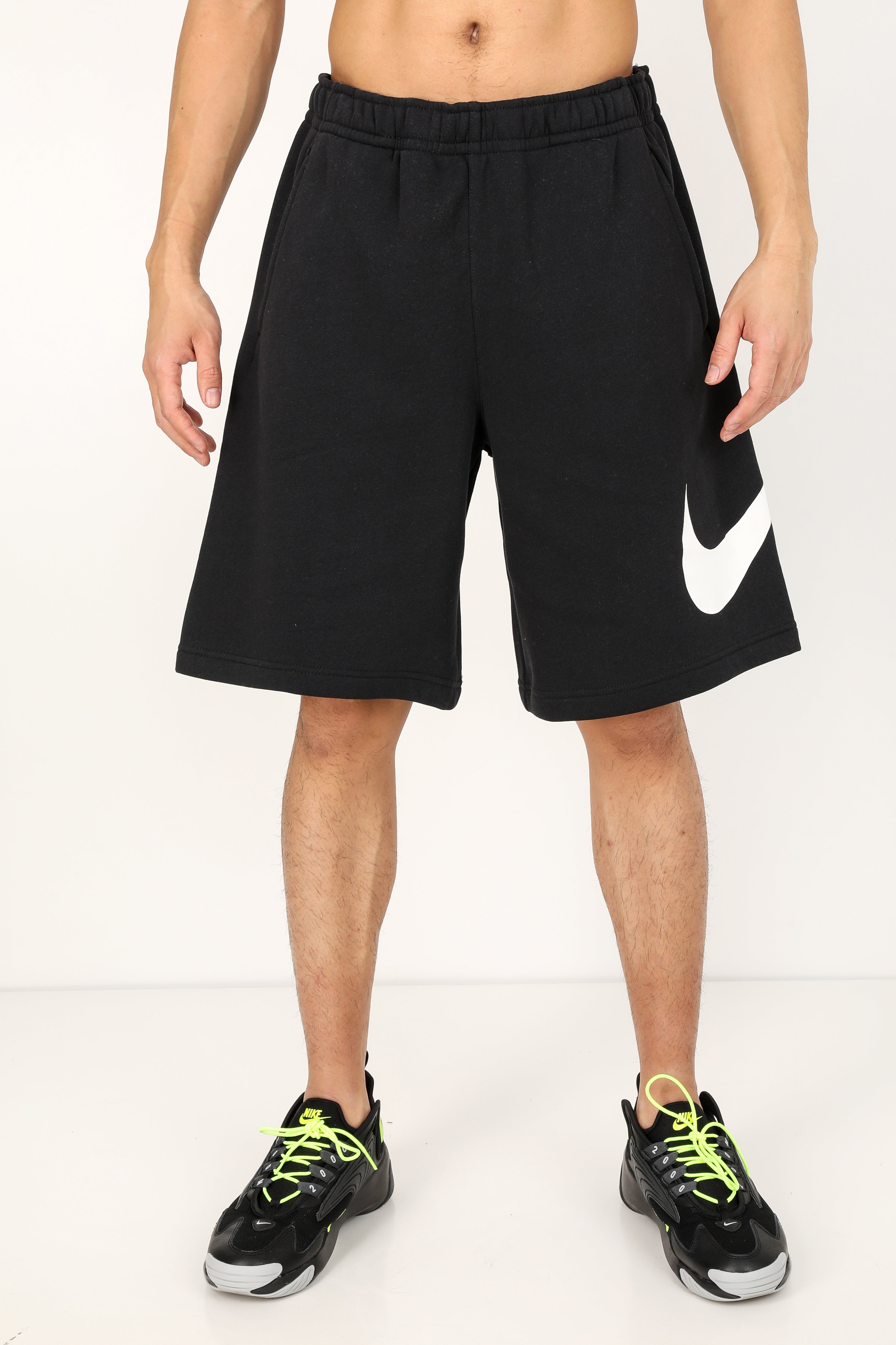 Sportswear Club Graphic Sweatshorts - Noir