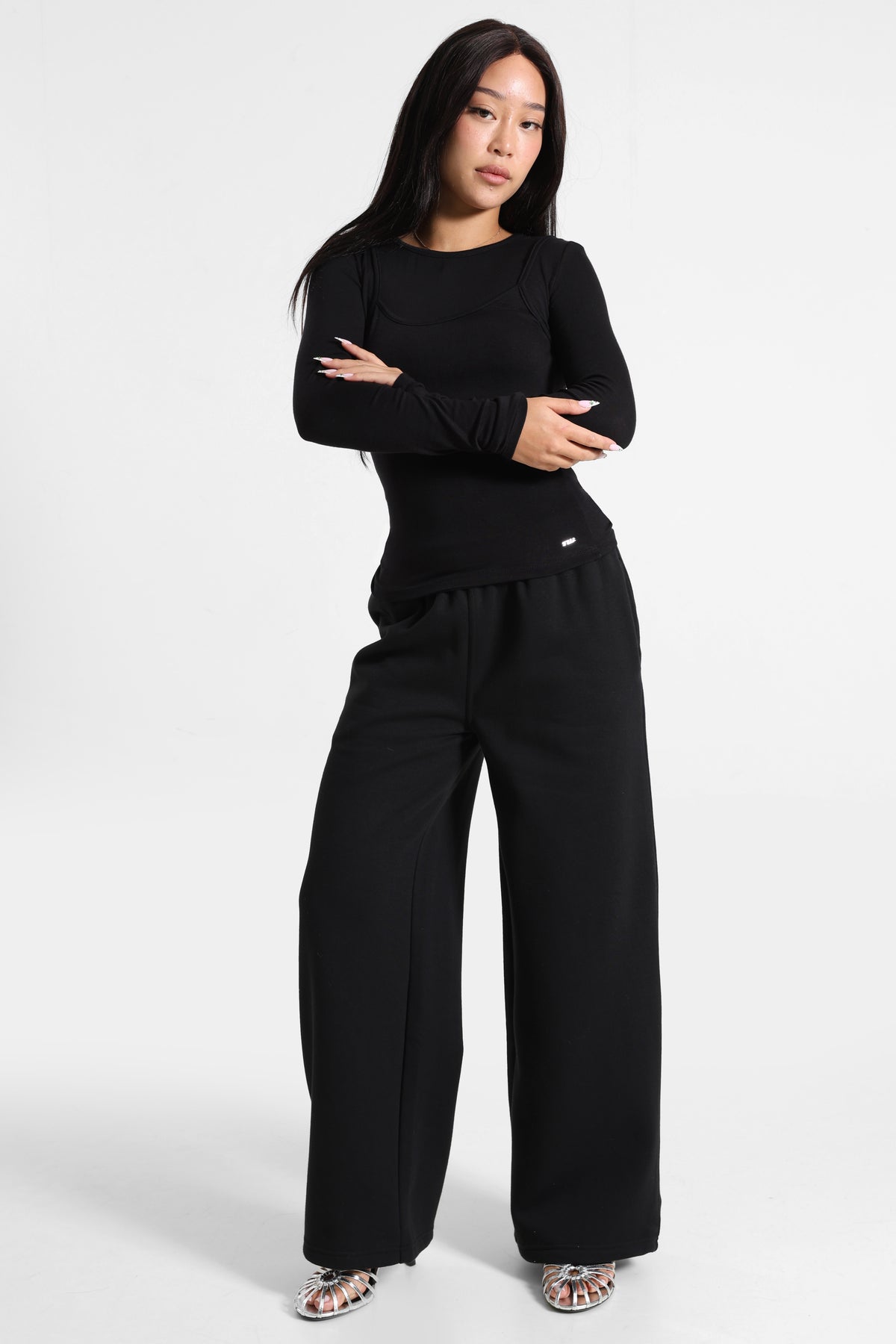 Langarmshirt - Black