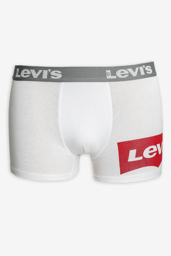 Lot de 2 boxers - Blanc + Rouge