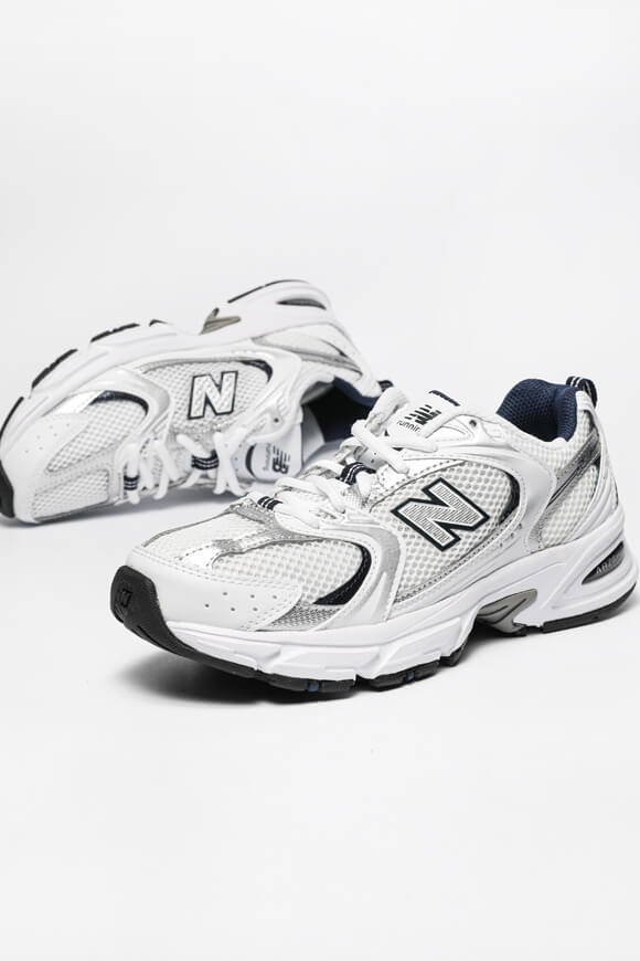 MR530 Sneaker - White + Navy