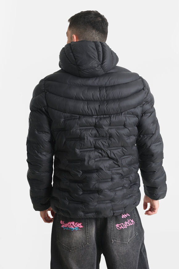 Savuno Leichte Gesteppte Jacke - Jet Black + Gold