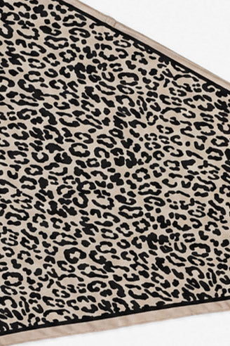 Tuch / Foulard - Beige + Leo