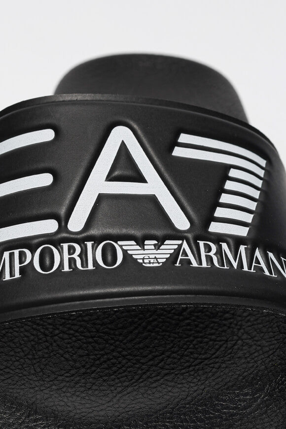 Pantoletten - Black + White