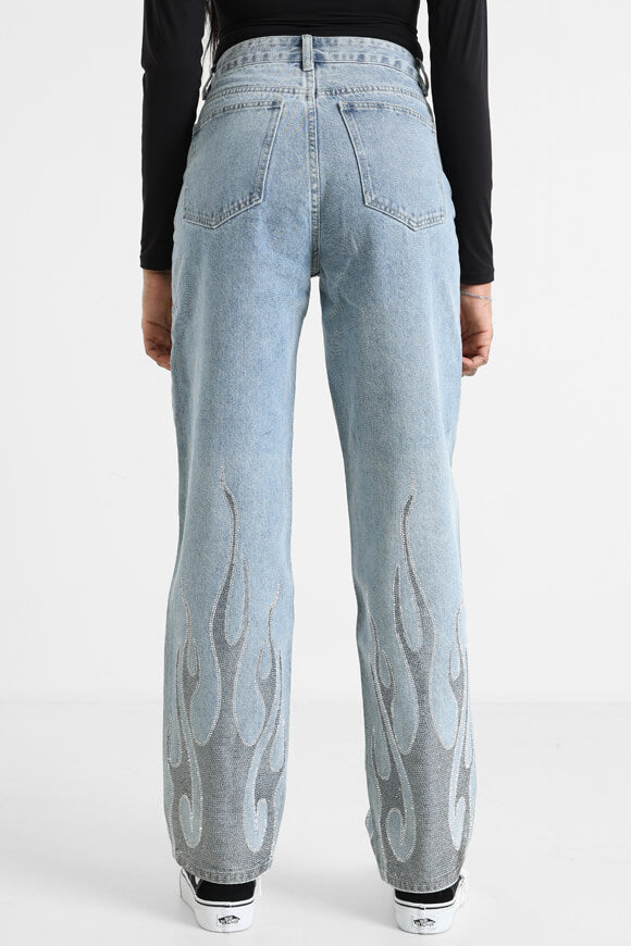 Jeans baggy fit - blu chiaro