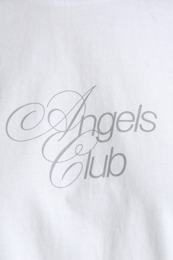 Angels Club t-shirt ample - White