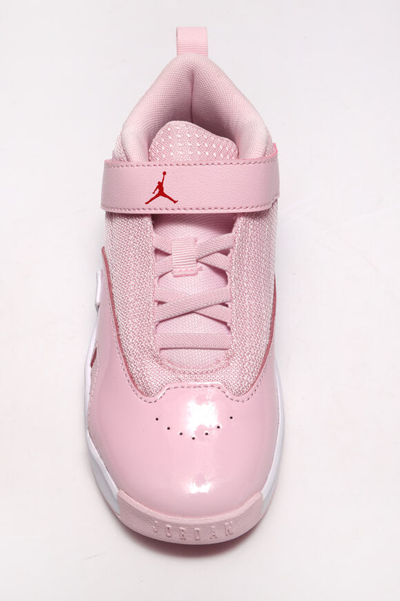 Jordan Max Aura 6 Kids Sneaker - Pink Foam + Fire Red