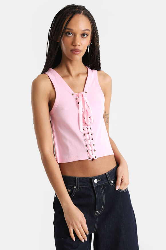 Crop tank top - Pink